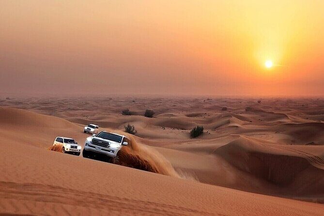 Private Premium Dubai Desert Safari with Camel Ride and Live Show - 3:00 pm to Desert Night: How the 6 Hours Play Out