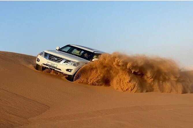 Private Premium Dubai Evening Dune Bashing With Live BBQ - Dune Bashing, Camel Rides, and Sandboarding: The Activity Flow