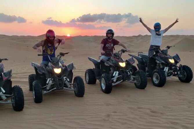 Private Quad Bike Tour through Deep Desert in Dubai - Where you ride: the deep desert near Al Faqa (not the city)