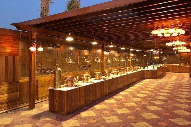 Private Red Dunes Safari Adventure in Dubai: Eureka Desert Moment - Live Shows With the Dinner: Belly Dance, Fire Show, Tanoura