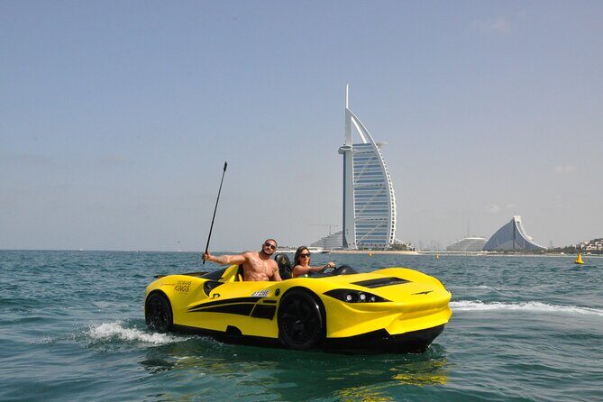 Private Tour Dubai in Jet Car 60min: Burj Al Arab to Atlantis - Burj Khalifa From Afar and the Royal Atlantis Views