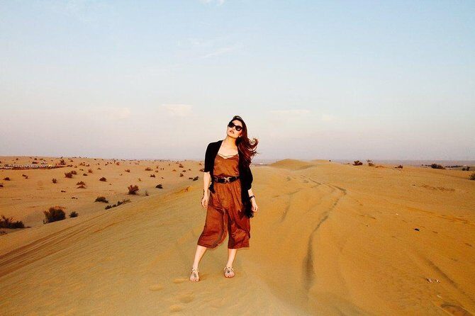 Private VIP Desert Safari with Barbecue Dinner 5 Star Camp - Lahbab Desert to camp: the comfortable pace shift