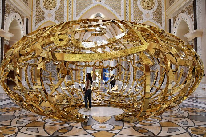 Qasr Al Watan Presidential Palace Abu Dhabi Ticket - The part you’ll remember: Palace in Motion after sundown