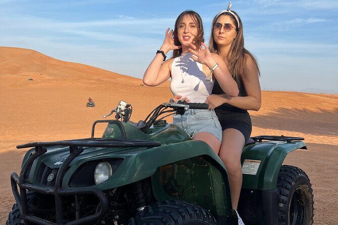 Quad Bike Adventure Camel Ride Dunes Photography - Pickup, Outlet Mall stop, and the drive into the desert