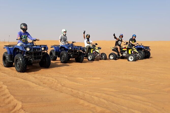 Quad Bike Dubai - The quad bike ride: what to expect on the ground