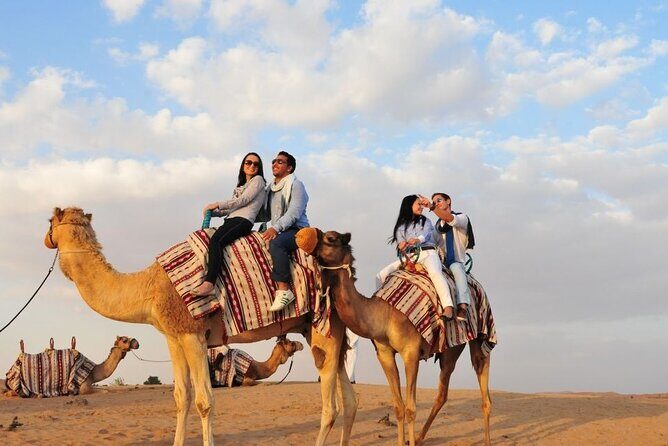 Quad Bike Self-drive & Camel Trekking Experience In Red Dunes Desert - Quad bike meets camel trekking in Dubai’s Lahbab desert