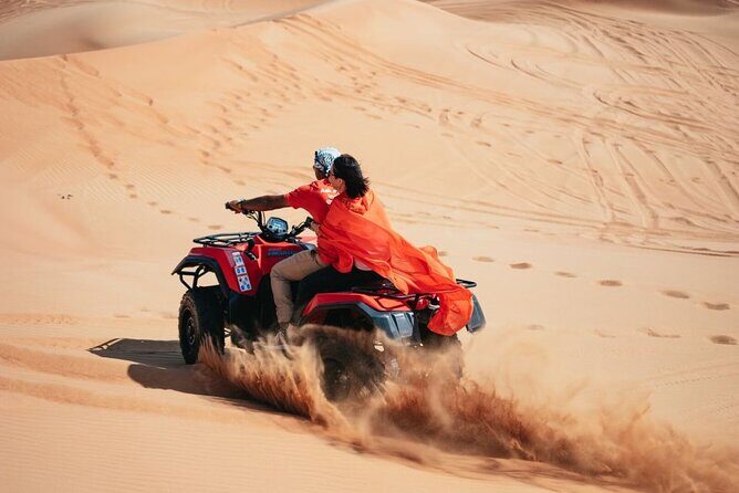 Quad Bike Thrill: 30/60-Minute Red Dune Adventure with Camel Ride - Camp Extras That Many Departures Include: Food, Sandboarding, Bird Photos