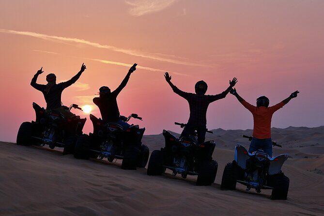 Quad Bike Tour Abu Dhbai - ATV + Helmet + Guide: The Safety Combo You’ll Appreciate