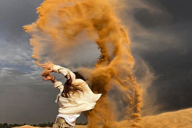 Quad Bike Tour with Camel Ride, Sandboarding, BBQ & Live Shows - Desert Camp Dinner: BBQ, Shisha, and Included Drinks