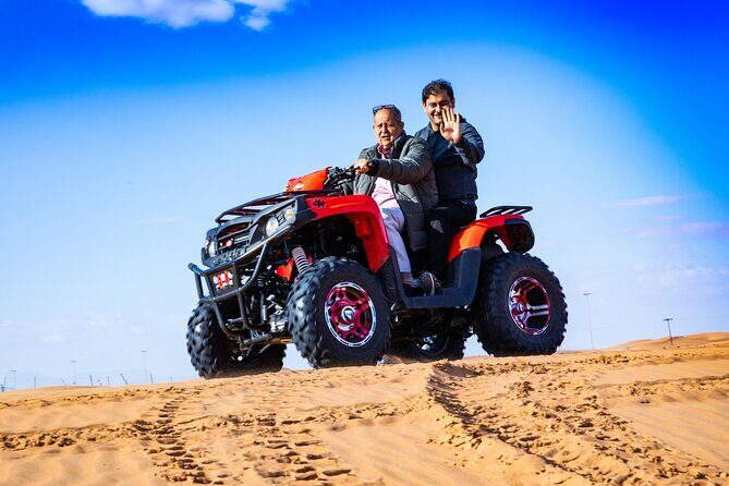 Quad bike with Morning Desert Safari - Camel ride stop and the tea-coffee break