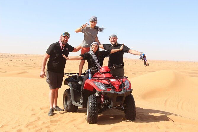 Quad Biking with Desert Safari Dubai - The Shows: Tanoura, Fire Performer, and an Included Sufi Moment