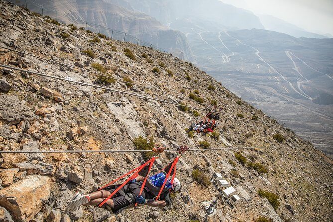 Ras Al Khaima's Jebel Jais Zipline (World's Longest) Tour - With Transfers - Safety rules and body limits: check these before you book