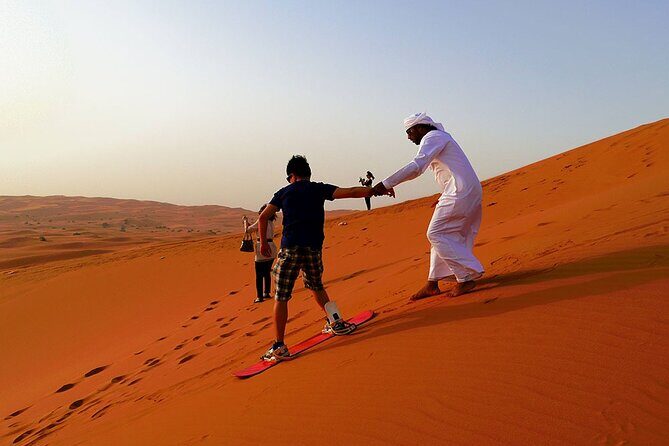 Red Dune Desert Safari Dubai - Bedouin-style camp dinner: barbecue, sweets, henna, shisha, and photos