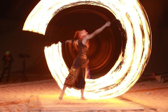 Red Dune Desert Safari with BBQ - Live Entertainment: Belly Dancing, Fire Show, and Tanoura