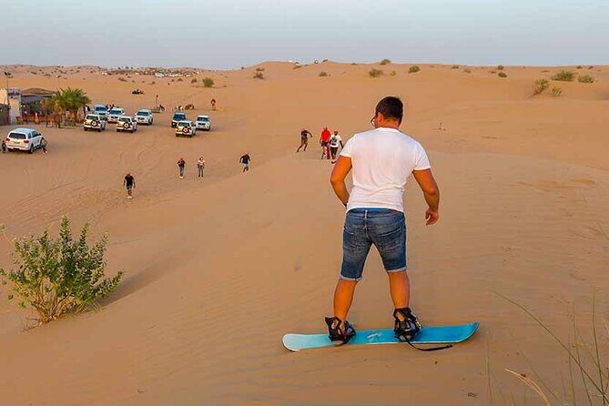 Red Dune Desert Safari with BBQ Dinner - AC Pickup from Dubai or Sharjah to the Lahbab Desert