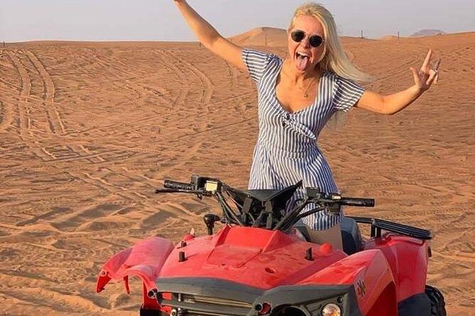 Red Dune Desert Safari With Quad Bike - Quad bikes in the red dunes: safety briefing, short session, big payoff