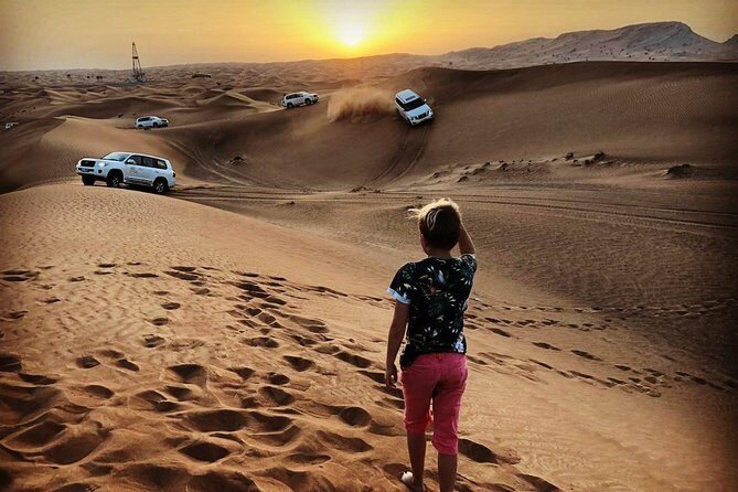Red Dune Safari Adventure with BBQ Dinner Experience - Desert Camp Arrival: Tea, Sweets, and the Included Activities