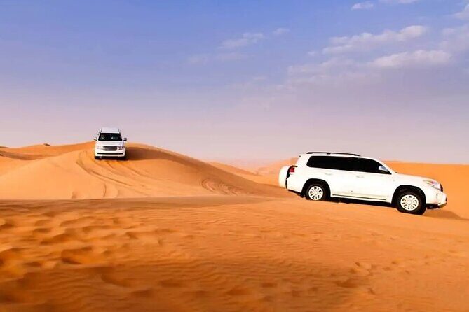 Red Dune Safari with 4x4 Pick up and Camel Ride plus BBQ - Camel ride and Arabic costume photos: how to get value