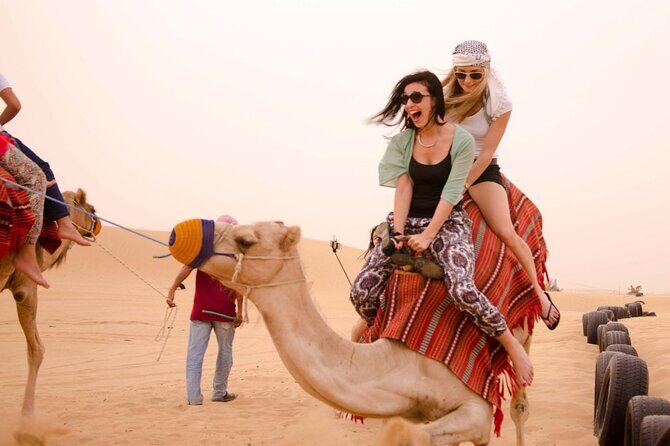 Red Dune Safari with 4x4 Pick up and Camel Ride plus BBQ - 4x4 red sand dune bashing in Lahbab: the main thrill