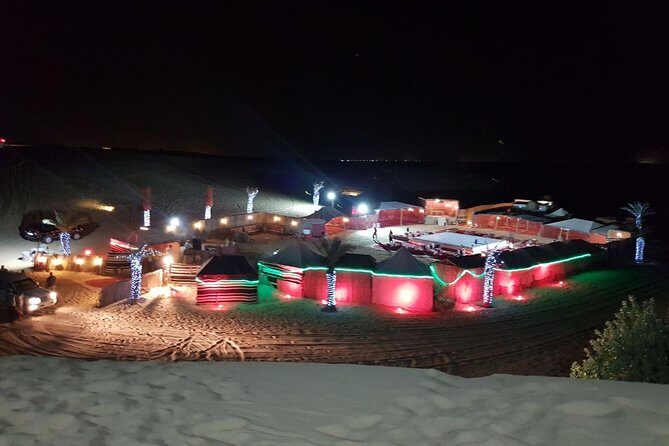 Red Dunes Desert Safari with BBQ Dinner - Torchlit entertainment: belly dance, fire show, and Tanura-style dancing