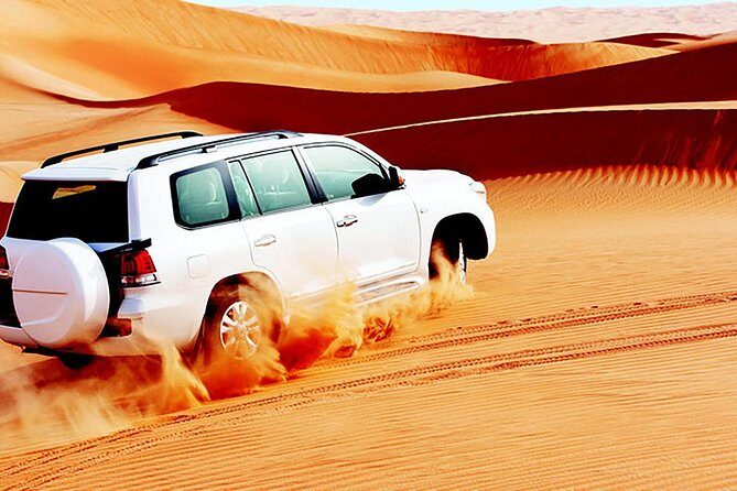 Red Dunes Safari with Sandboarding & Camel Ride from Ras Al Khayma - From Hotel Pickup to the Tire-Down Start