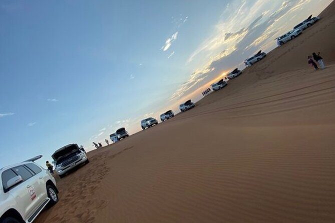Red Sand Tourism desert safari with premium camp - Food and Seating Choices: Deluxe Catering and VIP Upgrades