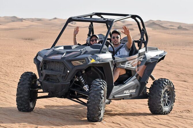 RIDE IT !!! One hour - Desert Dune Buggy Polaris - Refreshments and Comfort on a Dusty Adventure