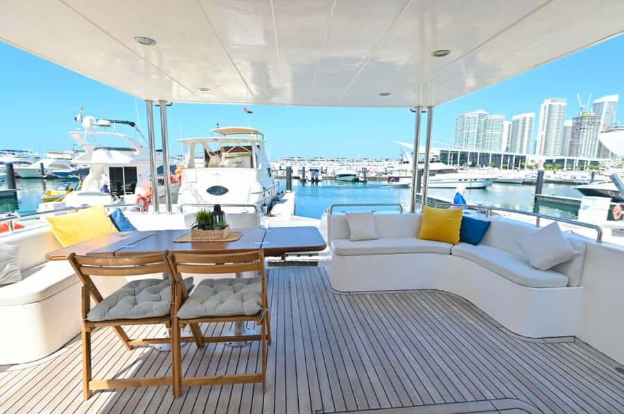 Romantic Dinner on Private Yacht - Dubai Marina sightseeing, a photo moment, and the skyline payoff
