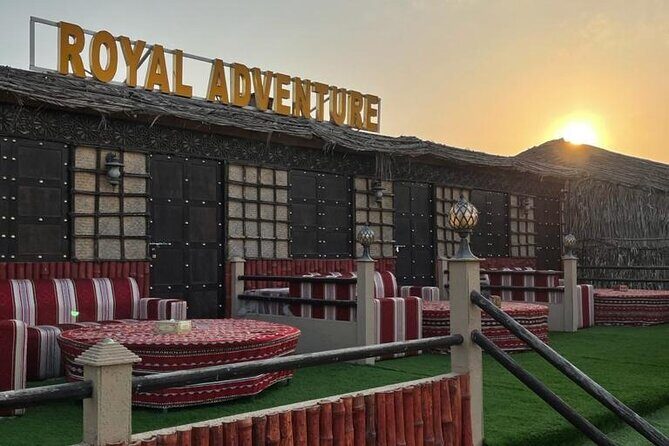 Royal VIP Safari with Overnight Stay in a private room with terrace - Your VIP Royal Nights setup: private room with terrace