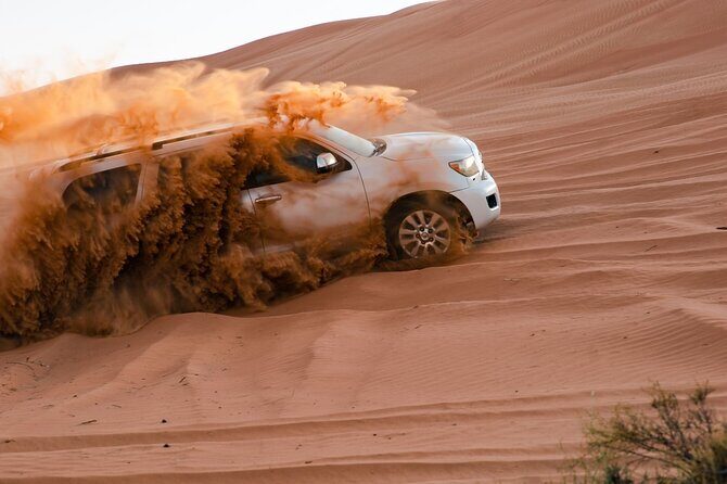 Safari with BBQ Dinner - Sandboarding, Camel Riding, and Sunset Photo Moments