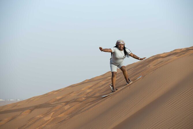 Sand boarding Camel ride and 1 hour ATV in Dubai Lahbab Red Dunes - Pickup, Timing, and Why a 2:00 pm Start Can Be Great