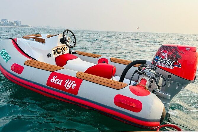 Self Drive boat tour Dubai : JBR, Atlantis and Burj Al Arab - JBR and Dubai Marina Harbor: The Easy Win for Photos
