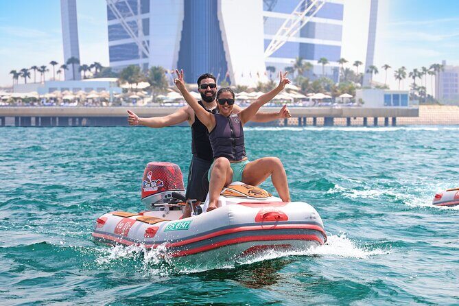 Self Drive boat tour Dubai : JBR, Atlantis and Burj Al Arab - The 1.5-Hour Route: How the Landmarks Fit Together