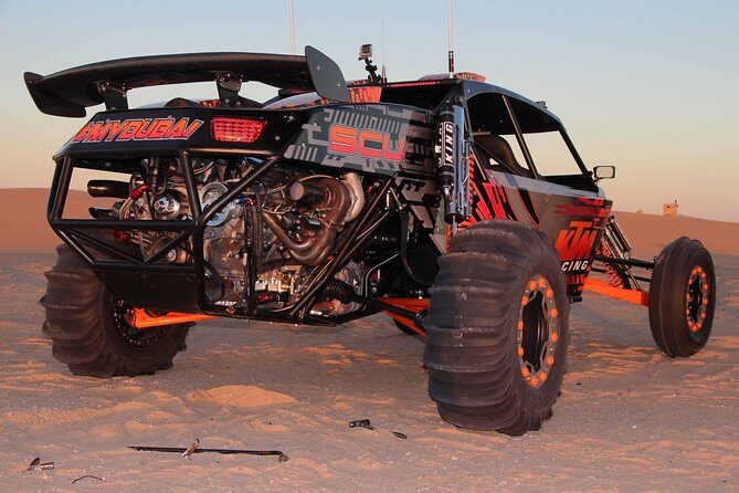 Self Drive Dune Buggy with Sandboarding and Camel Ride - Why Lahbab and a self-drive buggy matter