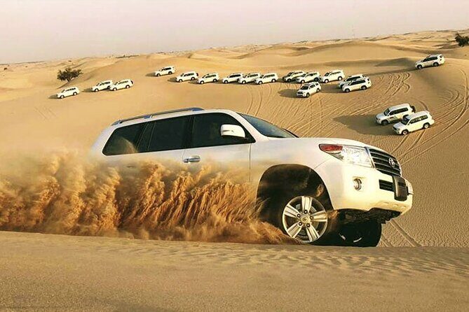 Shared Desert Safari in Dubai - Live Shows: Belly Dance and Egyptian Tanoura at Night