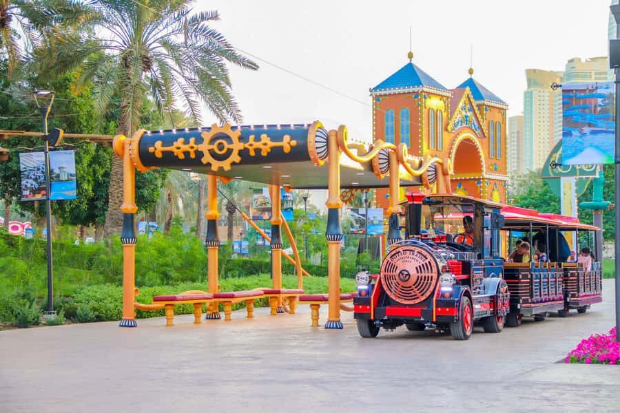 Sharjah: Island of Legends Entry, Eye of Emirates & Train - Time Train: a ride that helps you pace a full park day