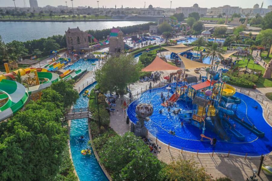 Sharjah: Pearls Kingdom Water Park Entry Ticket - Food, Photos, and Where Extra Money Goes