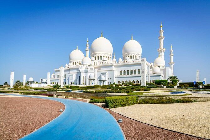 Sheikh Zayed Grand Mosque with Ferrari World from Dubai - Mosque Comfort Notes: Photos, Timing, and Being Ready for On-Site Rules
