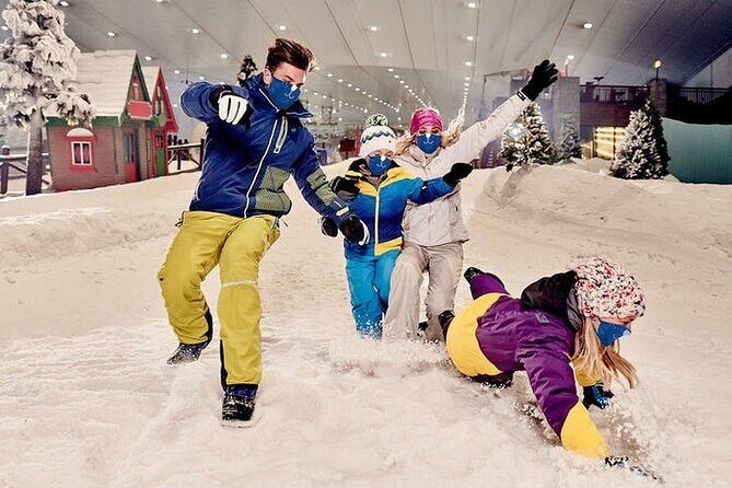 Ski Dubai Admission Ticket Full Day - Snow Park rides: Tubing Run, Mountain Thriller, and more