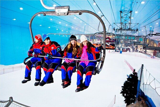 Ski Dubai Admission Ticket with Optional Transfer - Winter wear rentals: how to stay warm when the socks aren’t enough