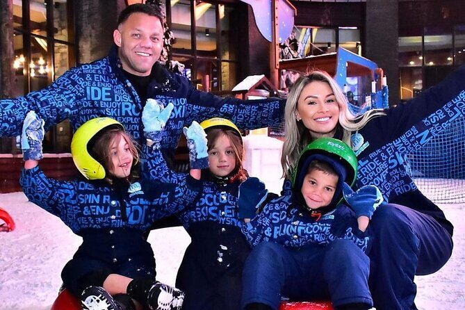 Ski Dubai Full Day Admission Ticket - Entering the Snow World: Snow Cavern, Tobogganing, and Sliding Fun