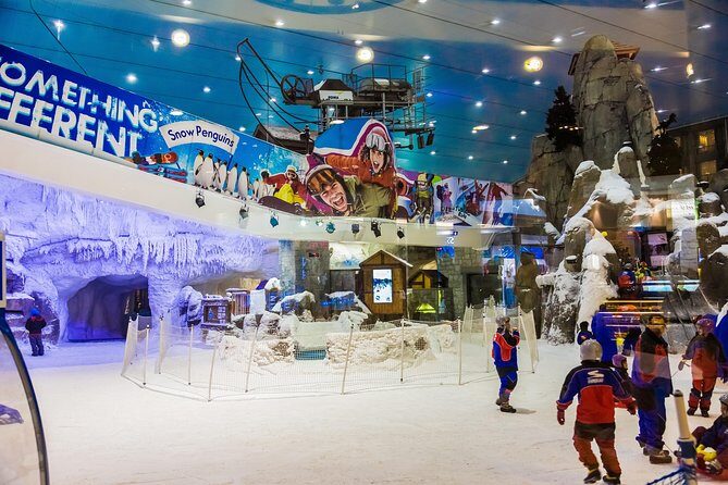 Ski Dubai - Snow Fun Pass - Inside the Park: Slopes, Snow Cavern, and the Big Hang-Time