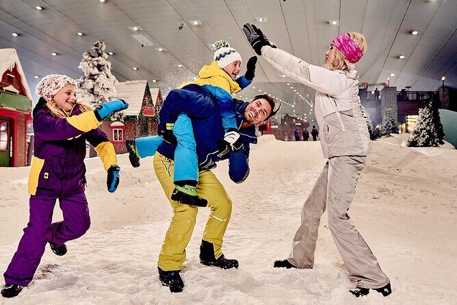 SKI Dubai Snow Plus ( Super Pass) - Hitting the slopes: skiing, snowboarding, and tobogganing expectations