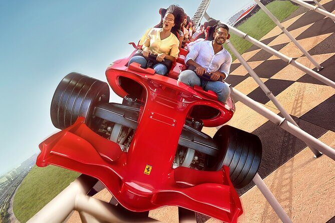 Skip the line Ferrari World Abu Dhabi Tour - Inside Ferrari World: About Six Hours That Lets You Do More Than One Ride
