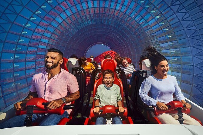 Skip the Line Ferrari world ticket with Pickup and drop off - Formula Rossa: QR Reservation Rules and the 6–8 PM Catch