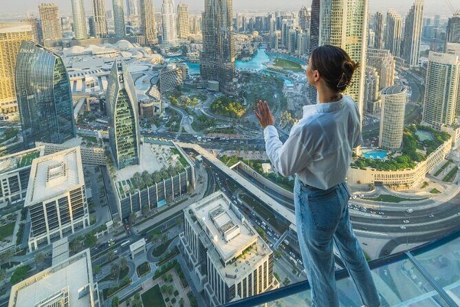 Sky View Dubai Ticket Explore Dubai’s Skyline - Stop: Sky View Observatory and the glass-floor wow-factor