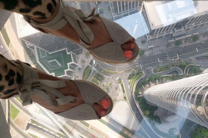 Sky Views Dubai Entry Tickets - Glass slide fun (only if you select it)