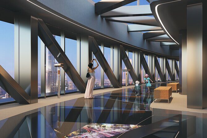 Sky Views Dubai - Glass slide from level 53 to 52: fun add-on or letdown?
