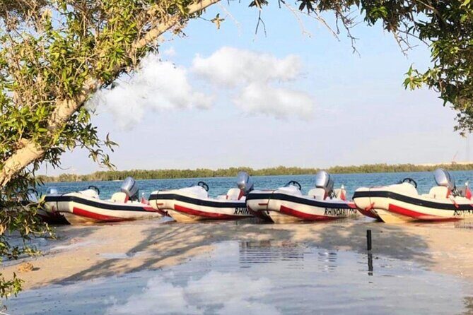 Small-Group Self-Drive Speedboat Tour in Yas Island Mangroves - Entering Al Bandar Marina and Getting Your Rhino Rider Setup