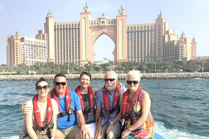 Speedboat Dubai: 60 Mins Guided Burj Al Arab & Atlantis Tour - Passing Palm Jumeirah: The Ride Along the Icon